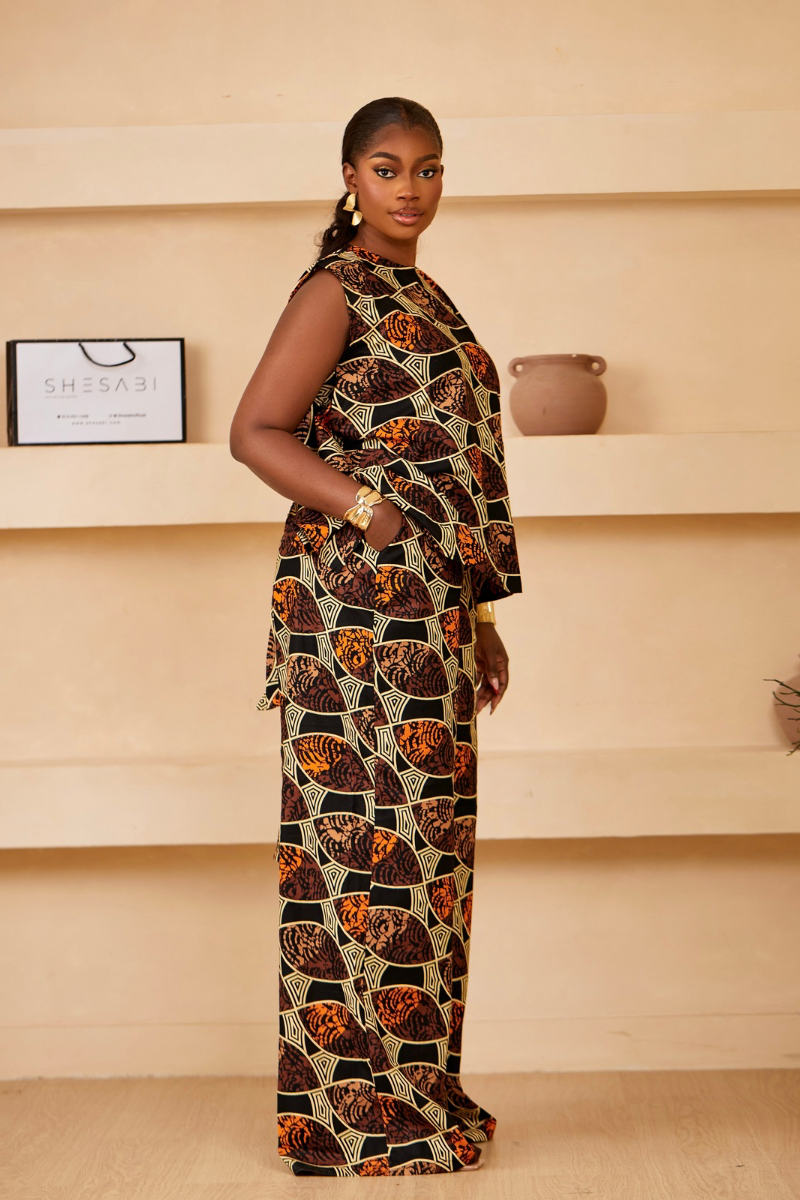 OBA ANKARA PANTS SET - SHESABI