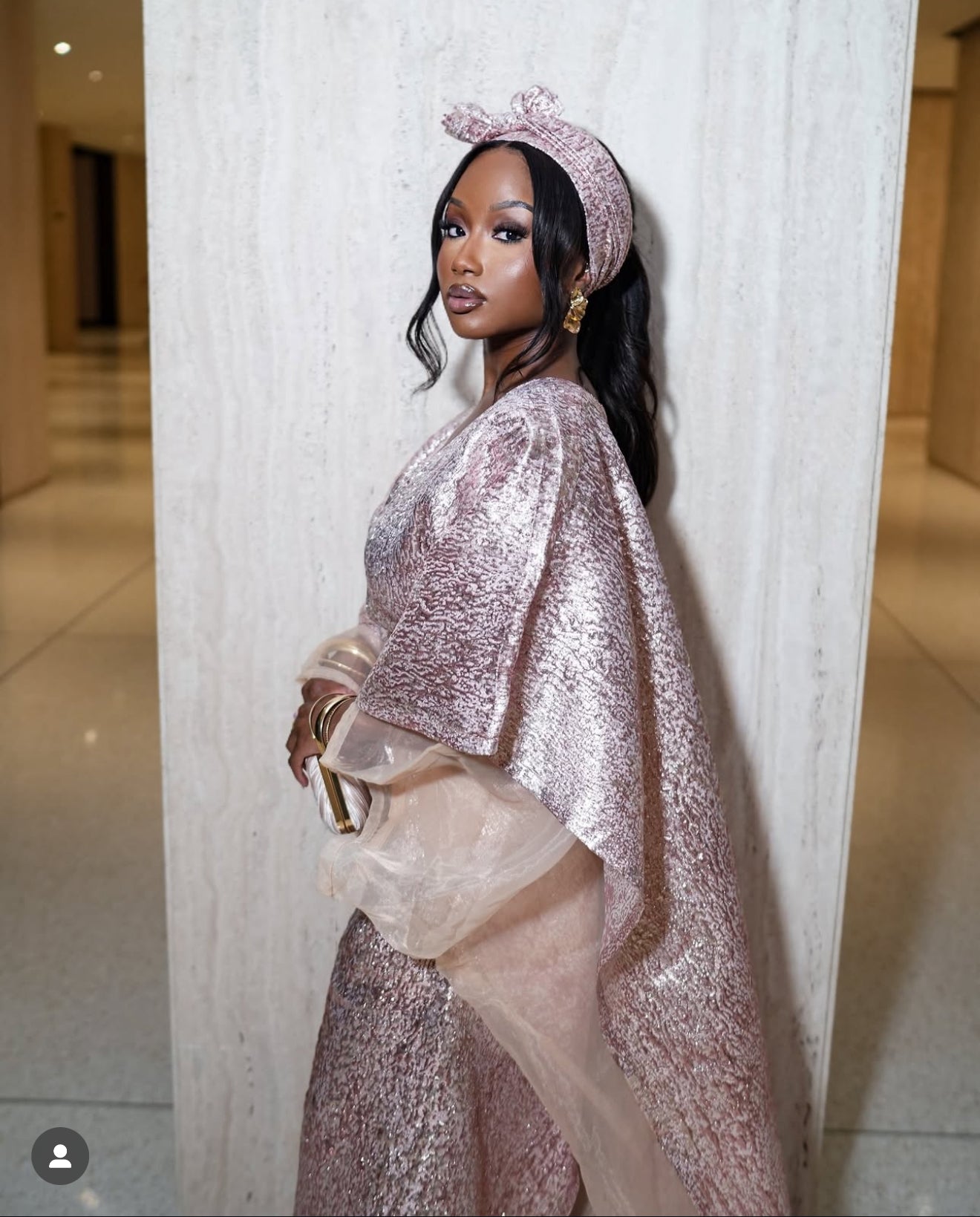 OLÓRÍ LUXURY BOUBOU SCARF INCLUDED - SHESABI
