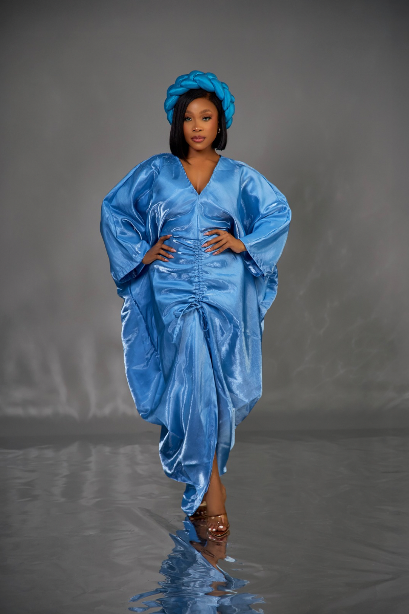 ELLA LUXURY BUBU - BLUE - SHESABI