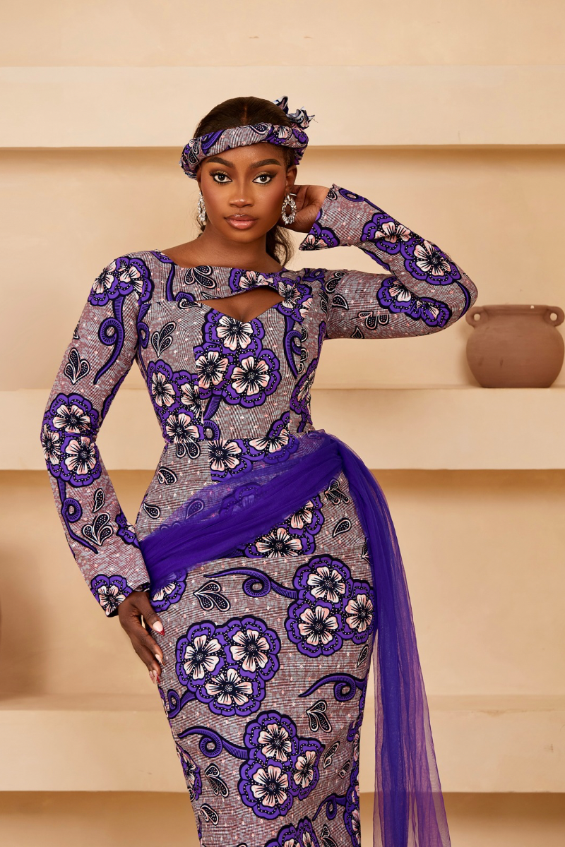 OMALICHA ANKARA DRESS - SHESABI