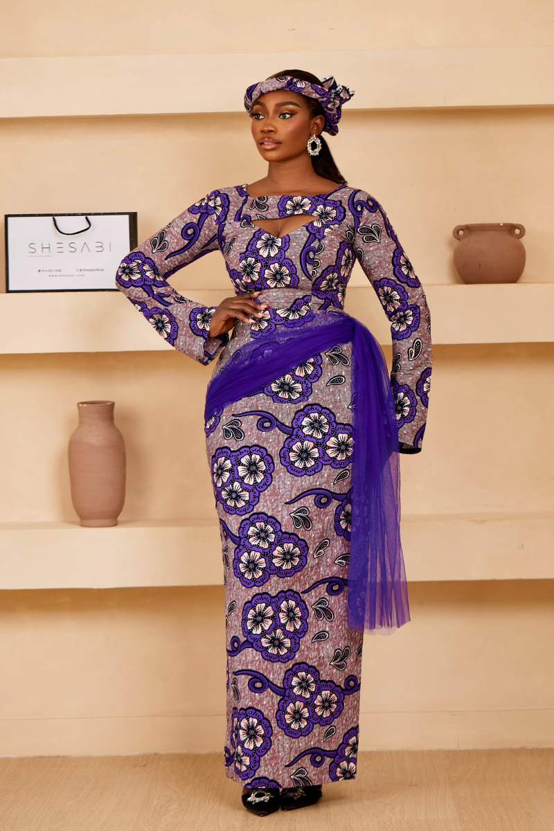 OMALICHA ANKARA DRESS - SHESABI