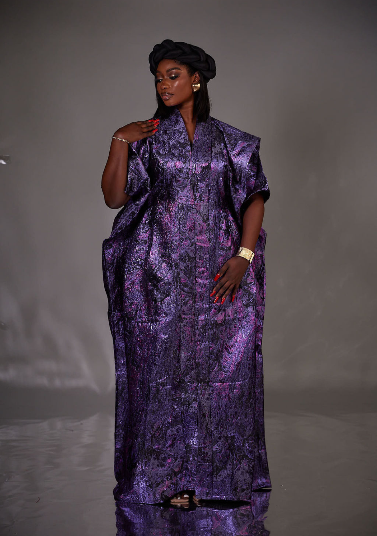 FOLAKE BOUBOU KAFTAN. HEADBAND NOT INCLUDED - SHESABI
