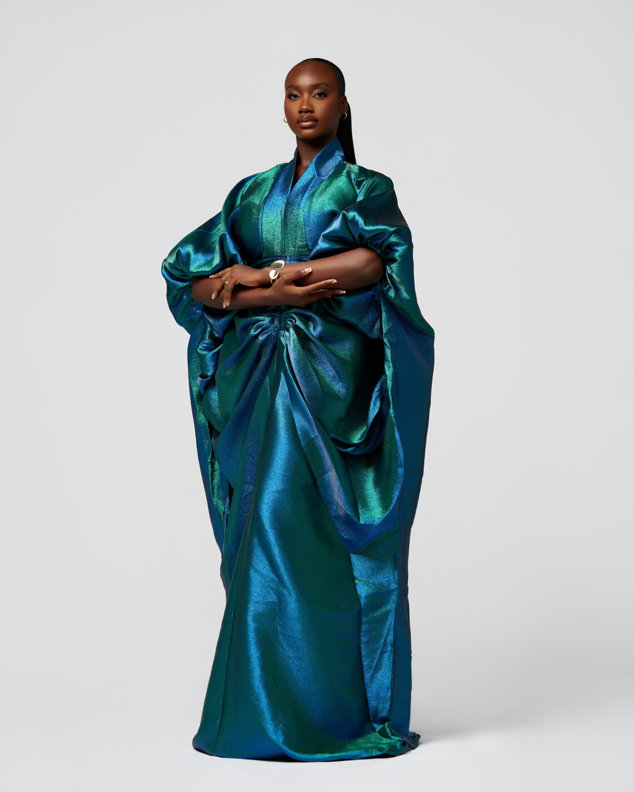 ARIKE BUBU - Metallic Teal - SHESABI