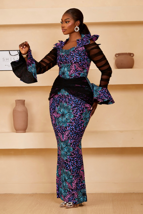 Adanna Ankara Dress