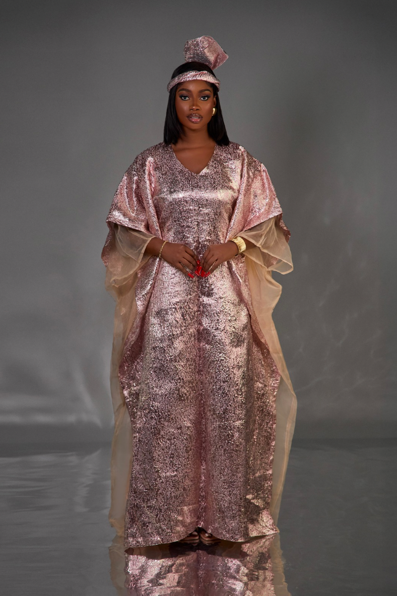 OLÓRÍ LUXURY BOUBOU SCARF INCLUDED - SHESABI