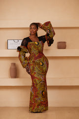 ABIKE ANKARA DRESS