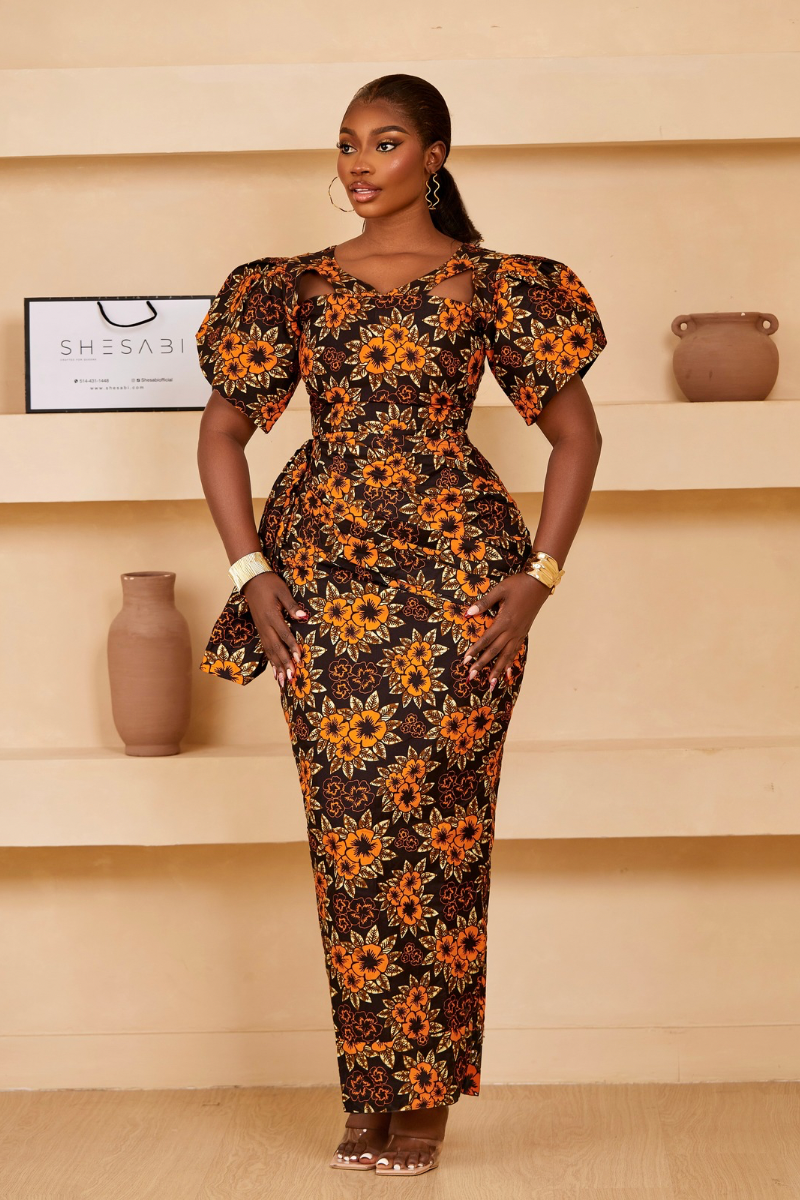 AMARA ANKARA DRESS - SHESABI