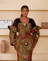 ABIKE ANKARA DRESS