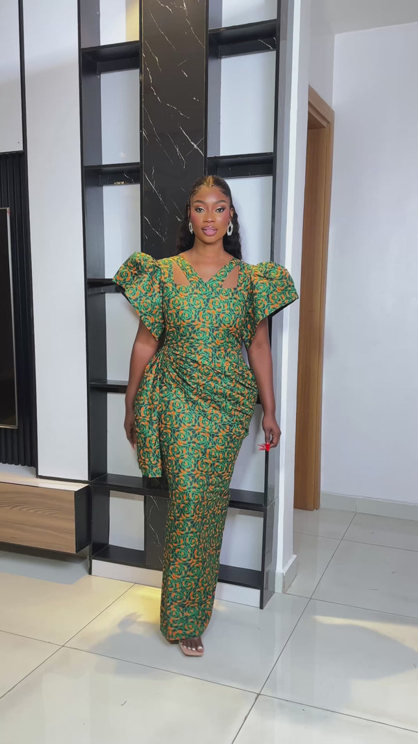 AMARA ANKARA DRESS NEW PRINT