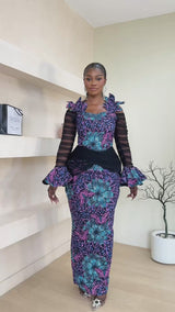 Adanna Ankara Dress