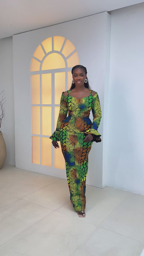 ABIKÈ ANKARA DRESS